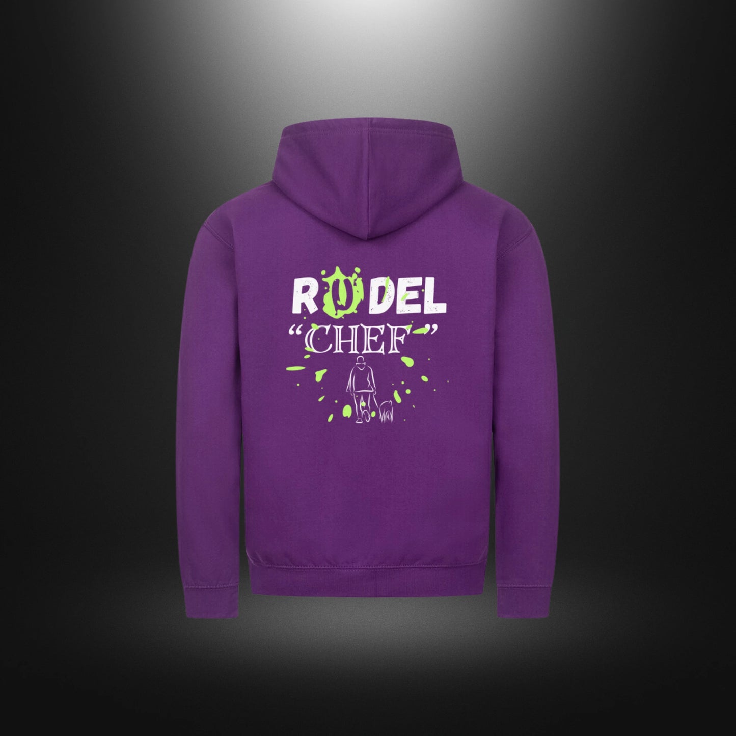 Classic Zipper Hoodie Unisex - RUDEL "CHEF "