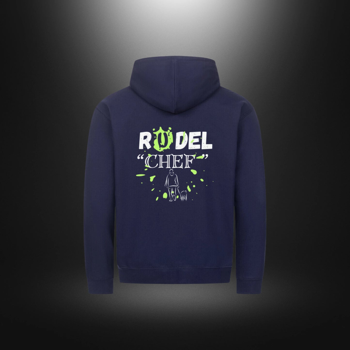 Classic Zipper Hoodie Unisex - RUDEL "CHEF "