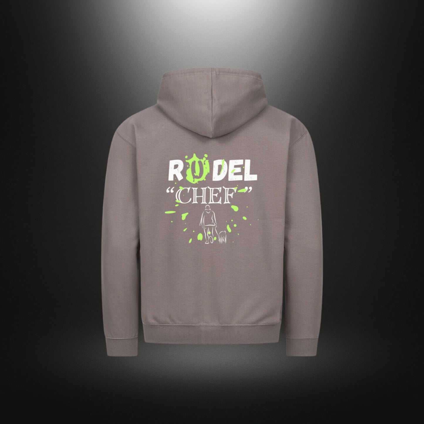 Classic Zipper Hoodie Unisex - RUDEL "CHEF "