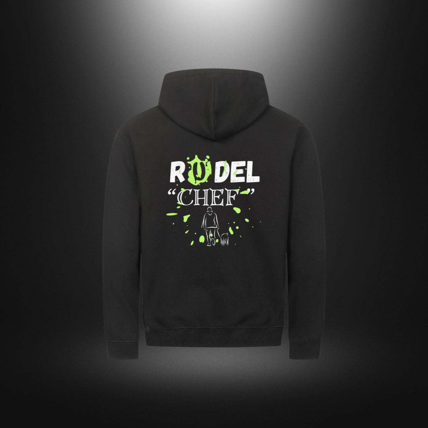 Classic Zipper Hoodie Unisex - RUDEL "CHEF "