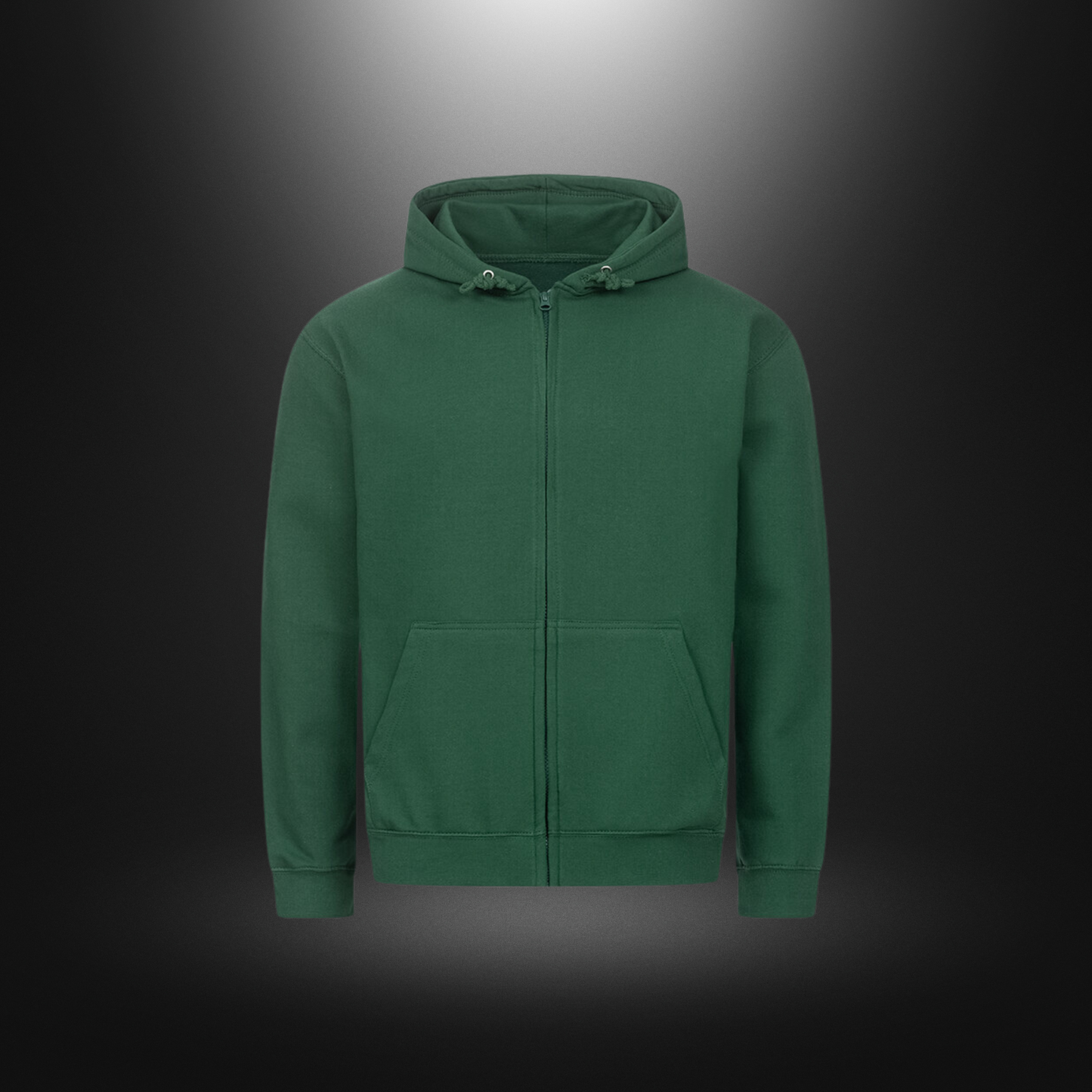 Classic Zipper Hoodie Unisex - Run free forever loved Hund