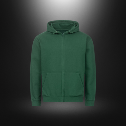 Classic Zipper Hoodie Unisex - Run free forever loved Hund