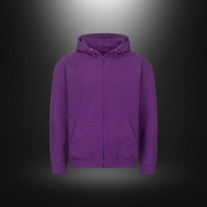 Classic Zipper Hoodie Unisex - Run free forever loved Hund