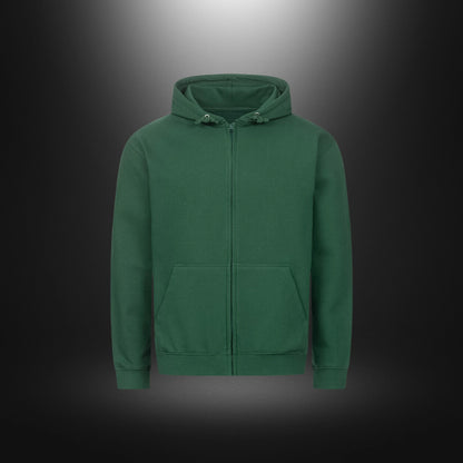 Classic Zipper Hoodie Unisex - Run free forever loved Pferd