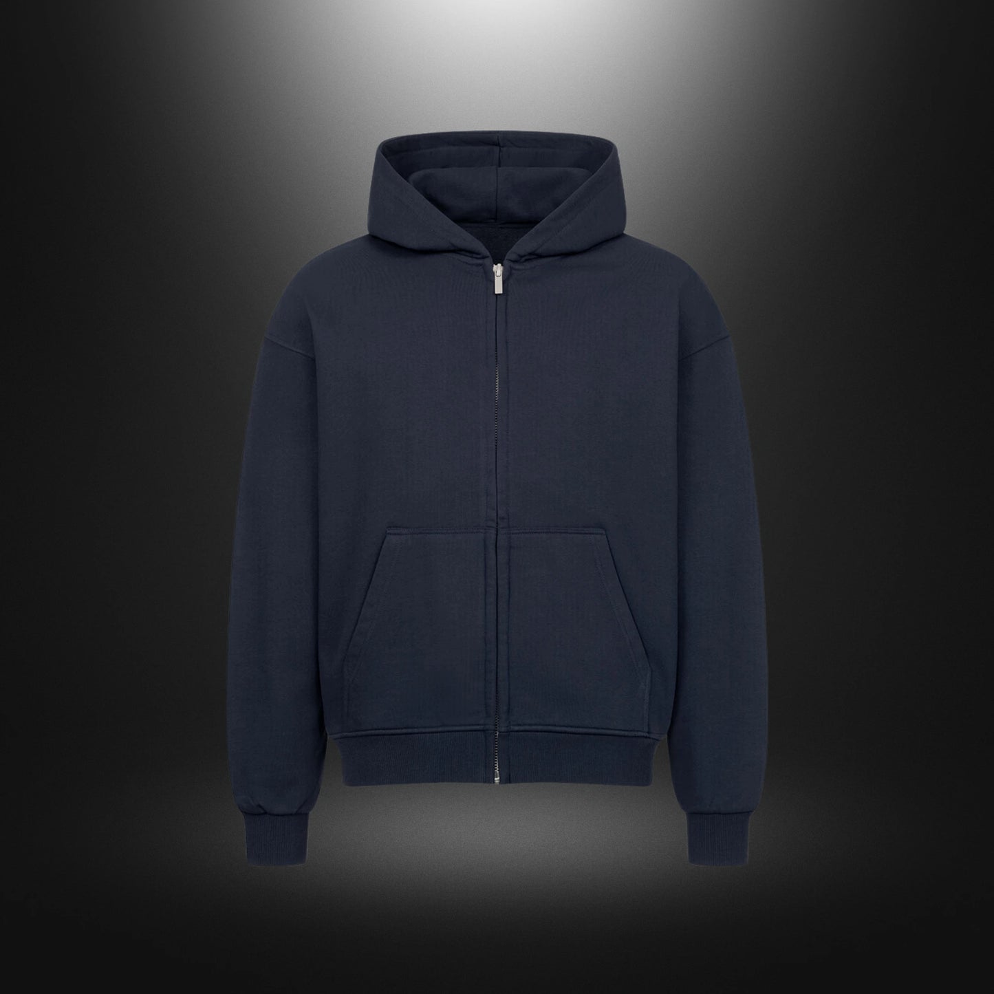 VACANCY Oversized Zipper Hoodie - stolzer HUNDE Vatti