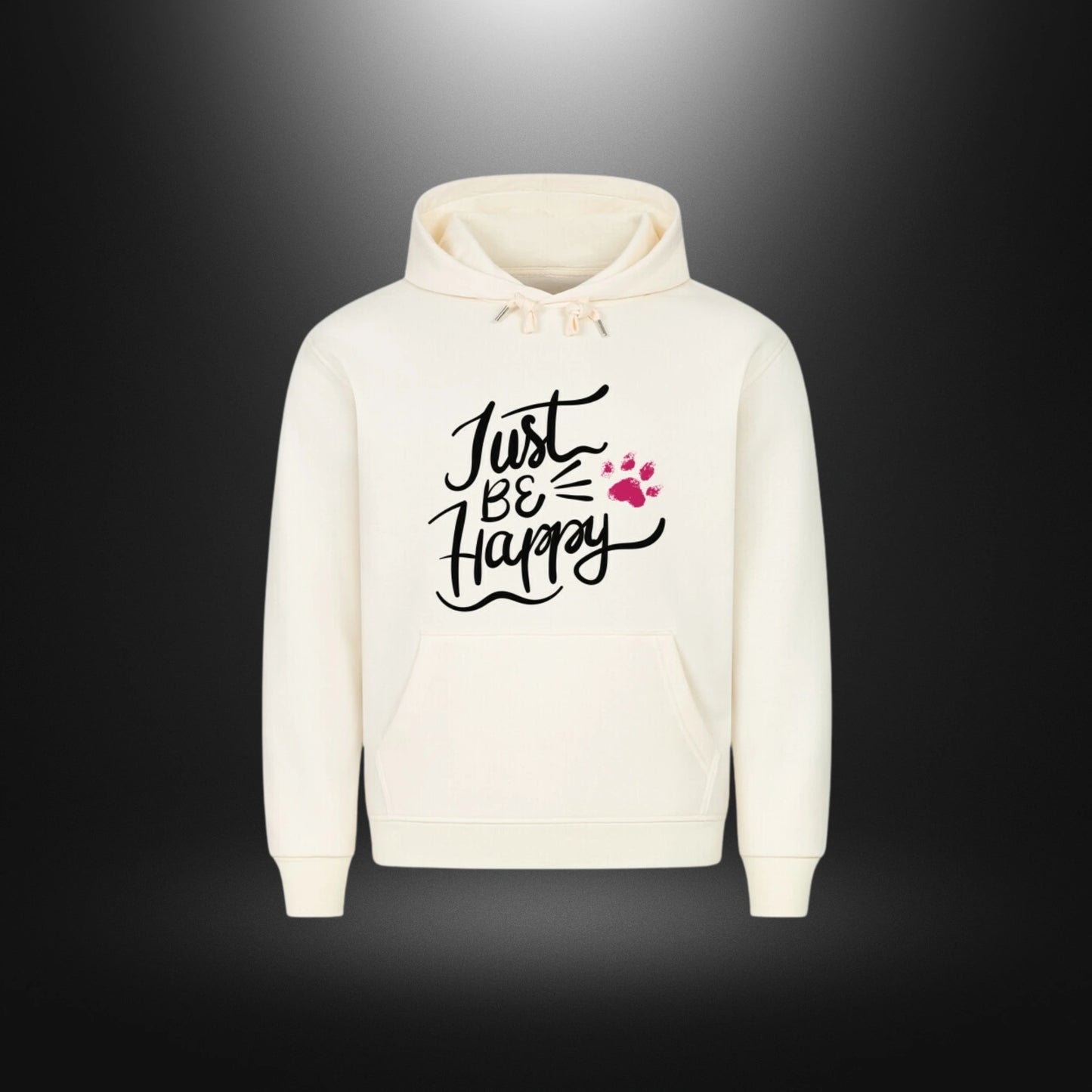 HigherBlanks Premium Hoodie - Just BE Happy