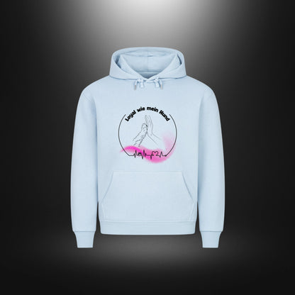 HigherBlanks Premium Hoodie - Loyal wie mein Hund