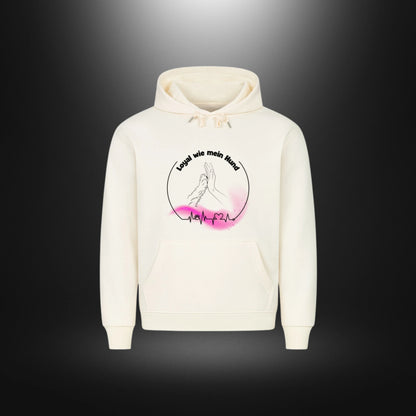 HigherBlanks Premium Hoodie - Loyal wie mein Hund