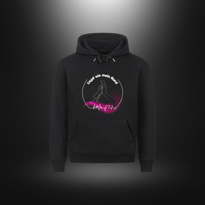HigherBlanks Premium Hoodie - Loyal wie mein Hund
