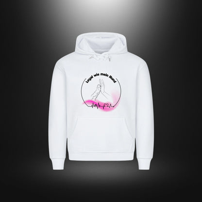 HigherBlanks Premium Hoodie - Loyal wie mein Hund