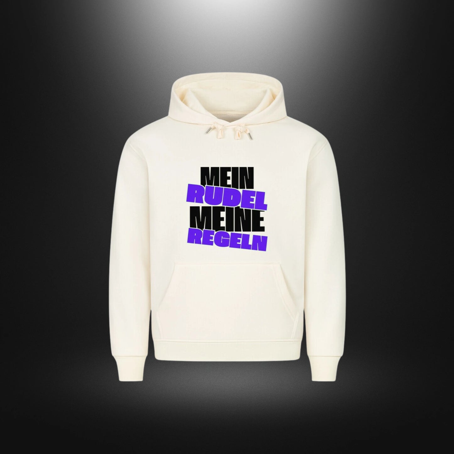 HigherBlanks Premium Hoodie - MEIN RUDEL MEINE REGELN M