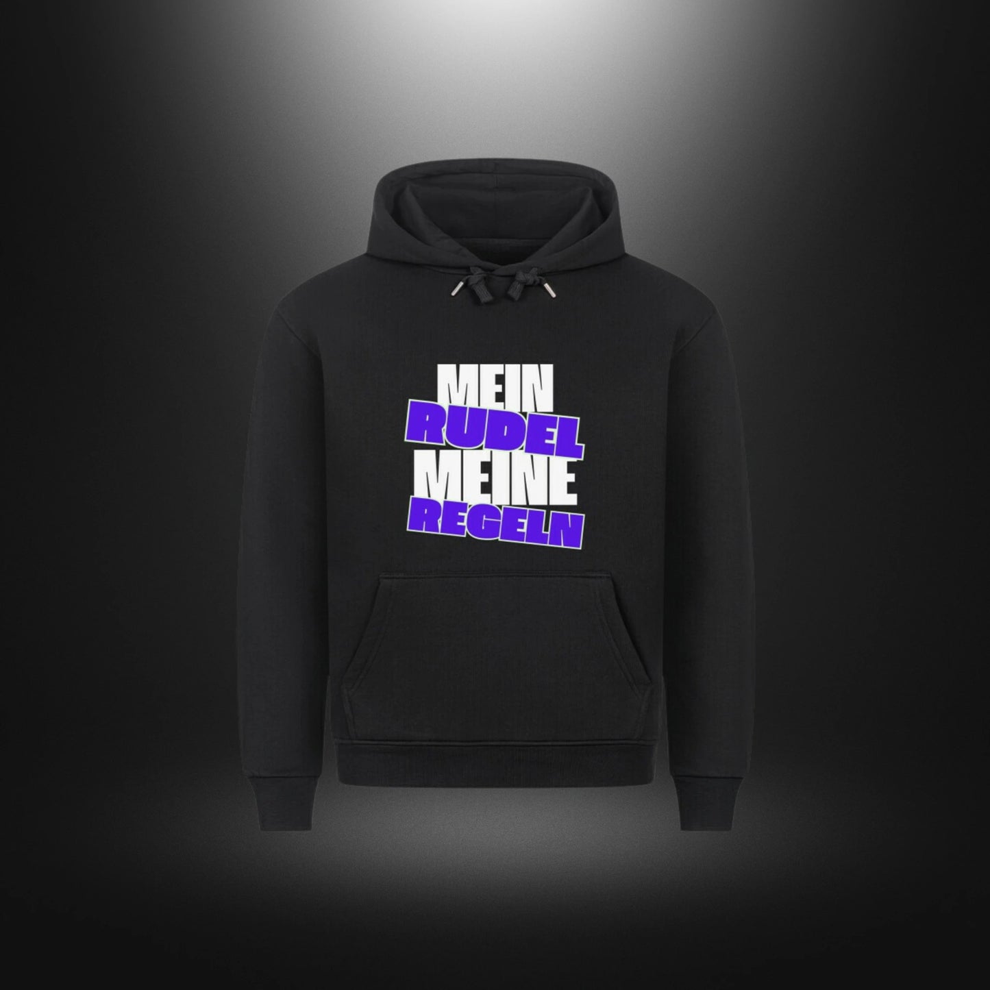 HigherBlanks Premium Hoodie - MEIN RUDEL MEINE REGELN M