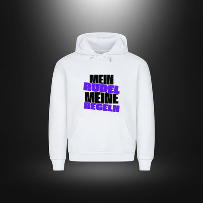 HigherBlanks Premium Hoodie - MEIN RUDEL MEINE REGELN M