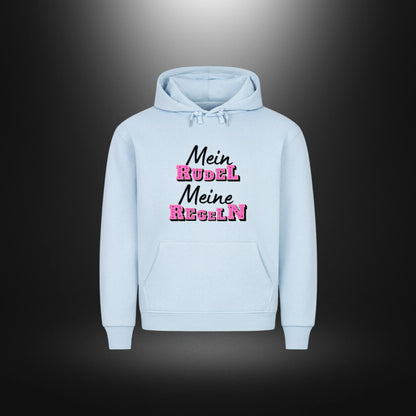 HigherBlanks Premium Hoodie - Mein RUDEL Meine REGELN W