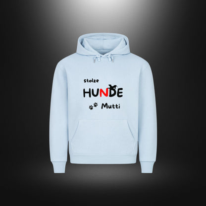 HigherBlanks Premium Hoodie - stolze HUNDE Mutti