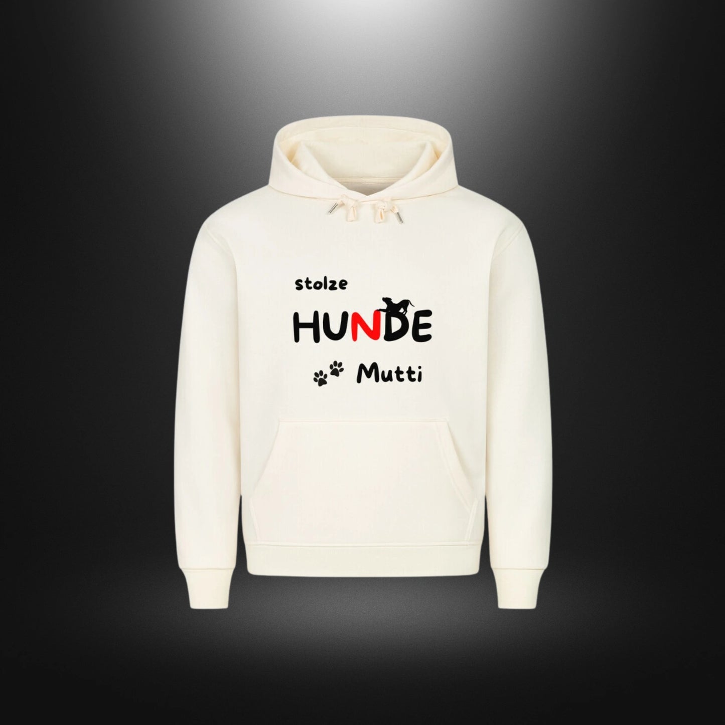 HigherBlanks Premium Hoodie - stolze HUNDE Mutti