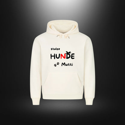 HigherBlanks Premium Hoodie - stolze HUNDE Mutti
