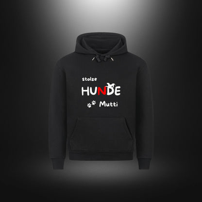 HigherBlanks Premium Hoodie - stolze HUNDE Mutti