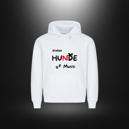 HigherBlanks Premium Hoodie - stolze HUNDE Mutti