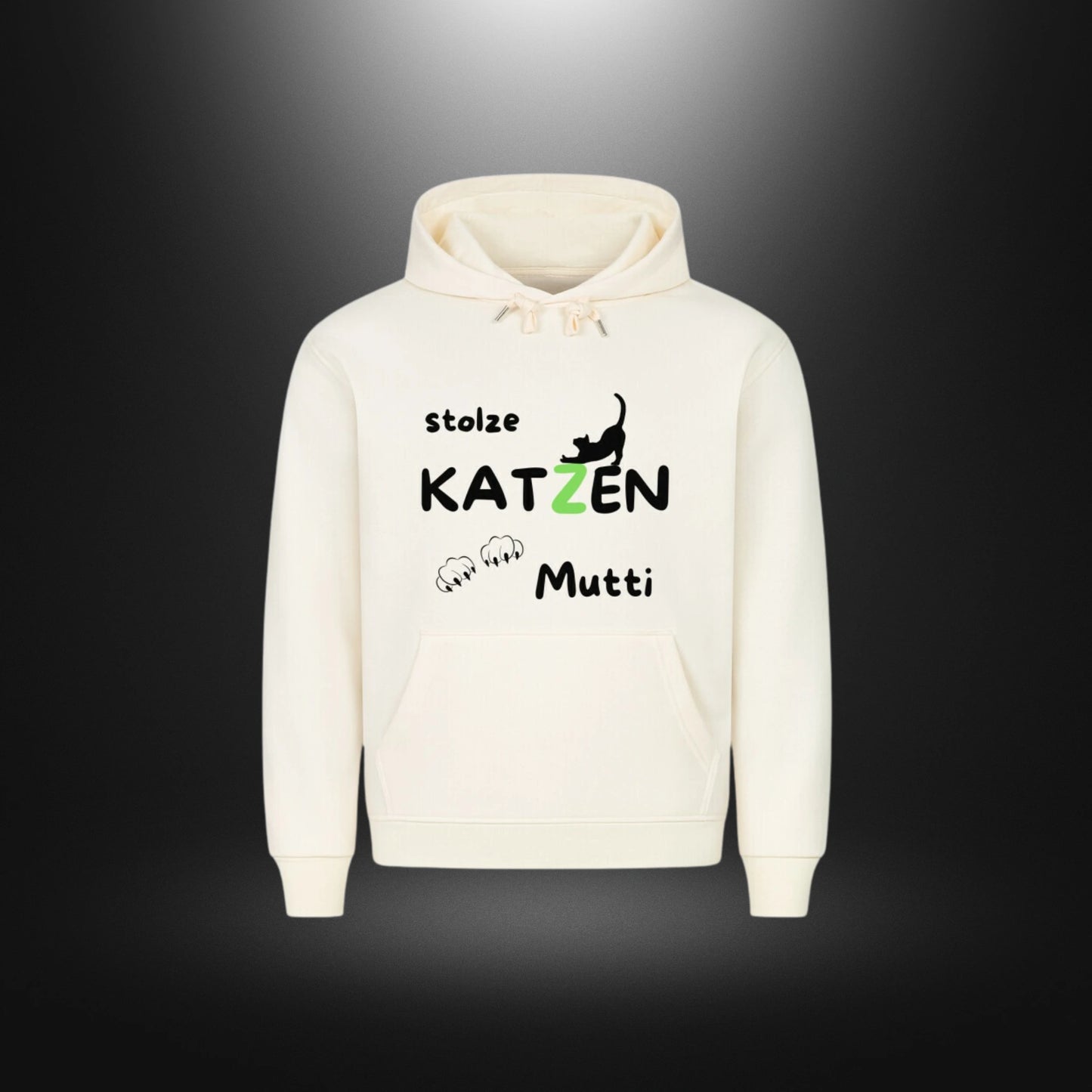 HigherBlanks Premium Hoodie - stolze KATZEN Mutti