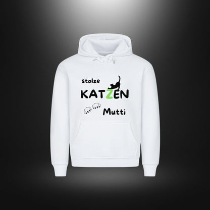 HigherBlanks Premium Hoodie - stolze KATZEN Mutti