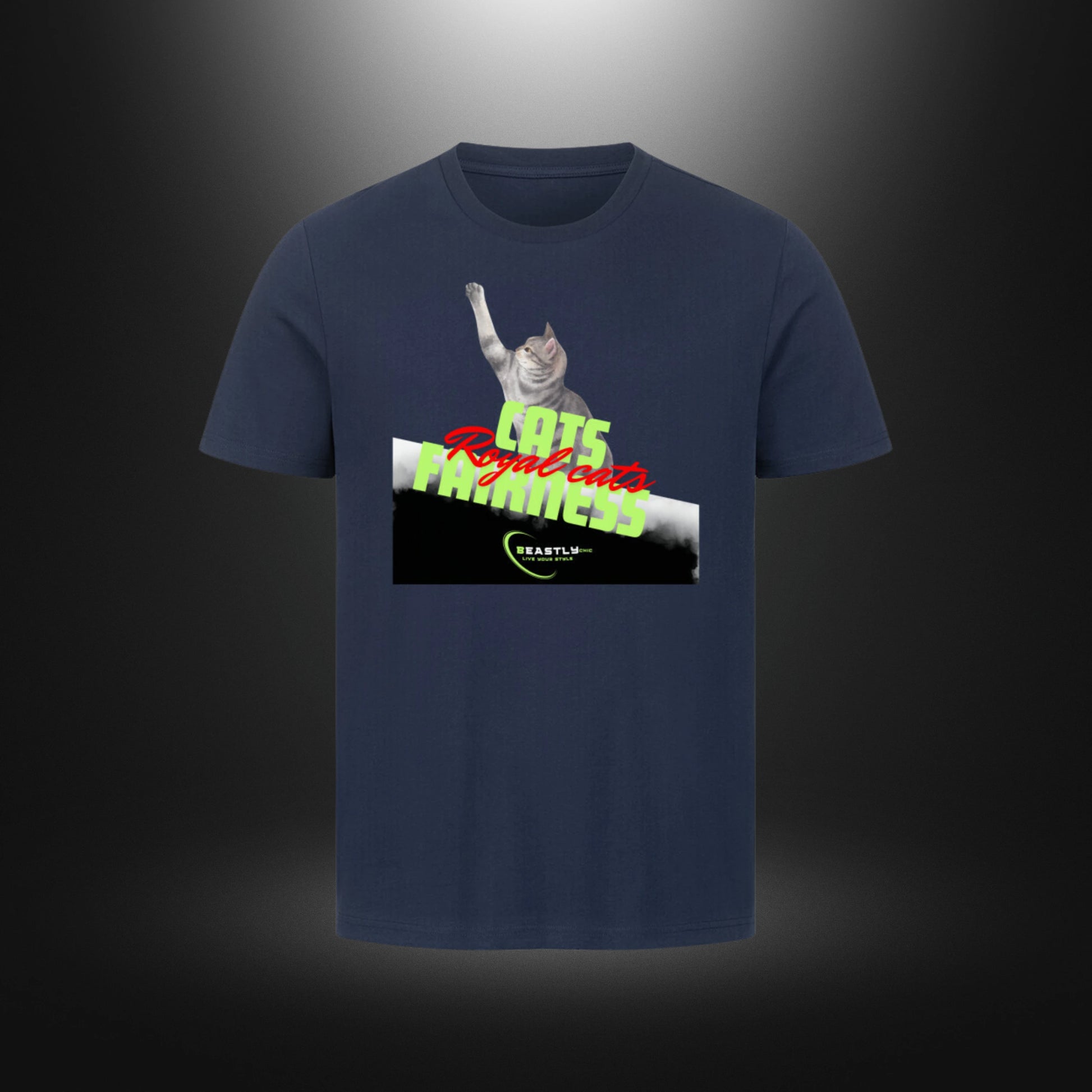 HigherBlanks Premium T-Shirt - BeastlyChic Marke CATS FAIRNESS