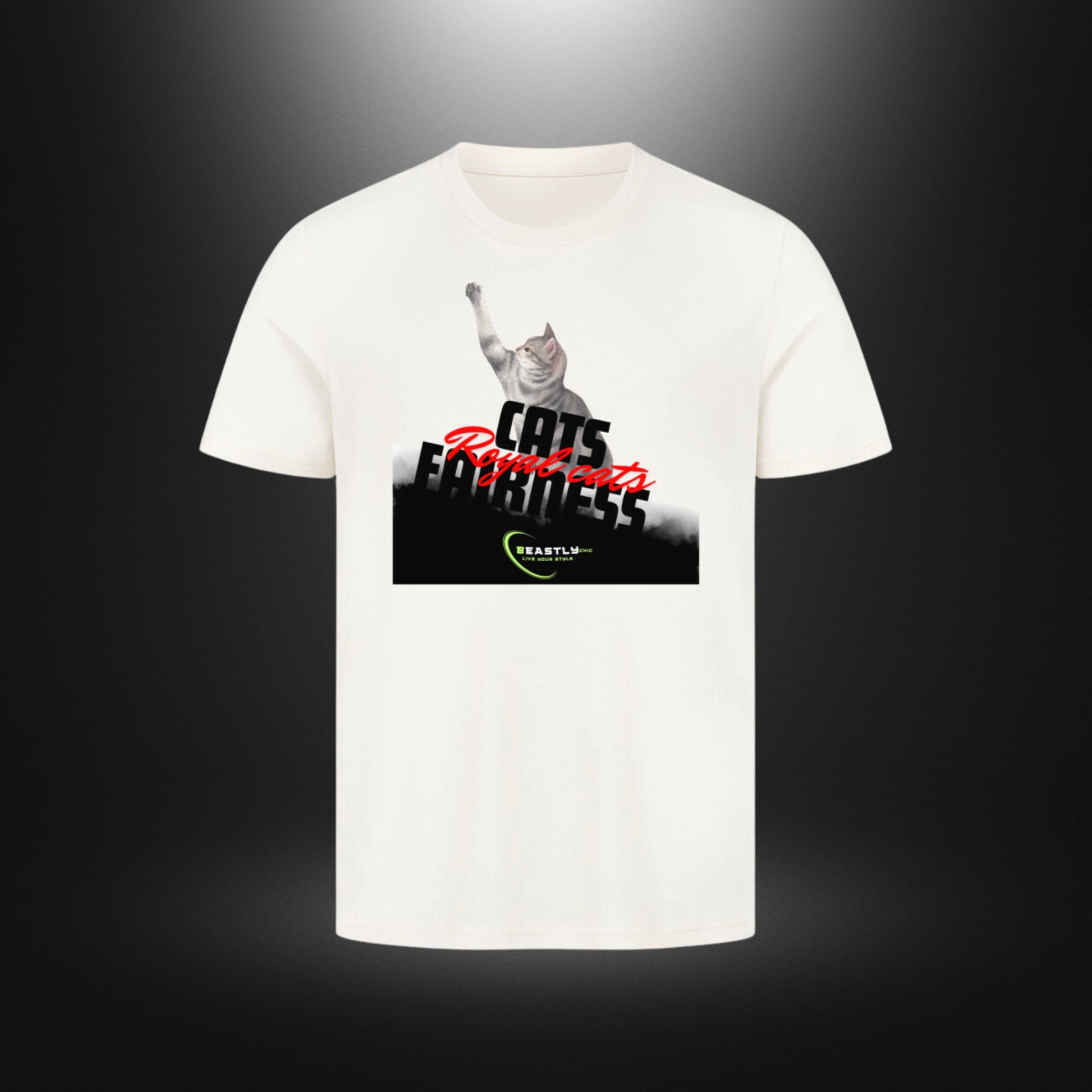HigherBlanks Premium T-Shirt - BeastlyChic Marke CATS FAIRNESS