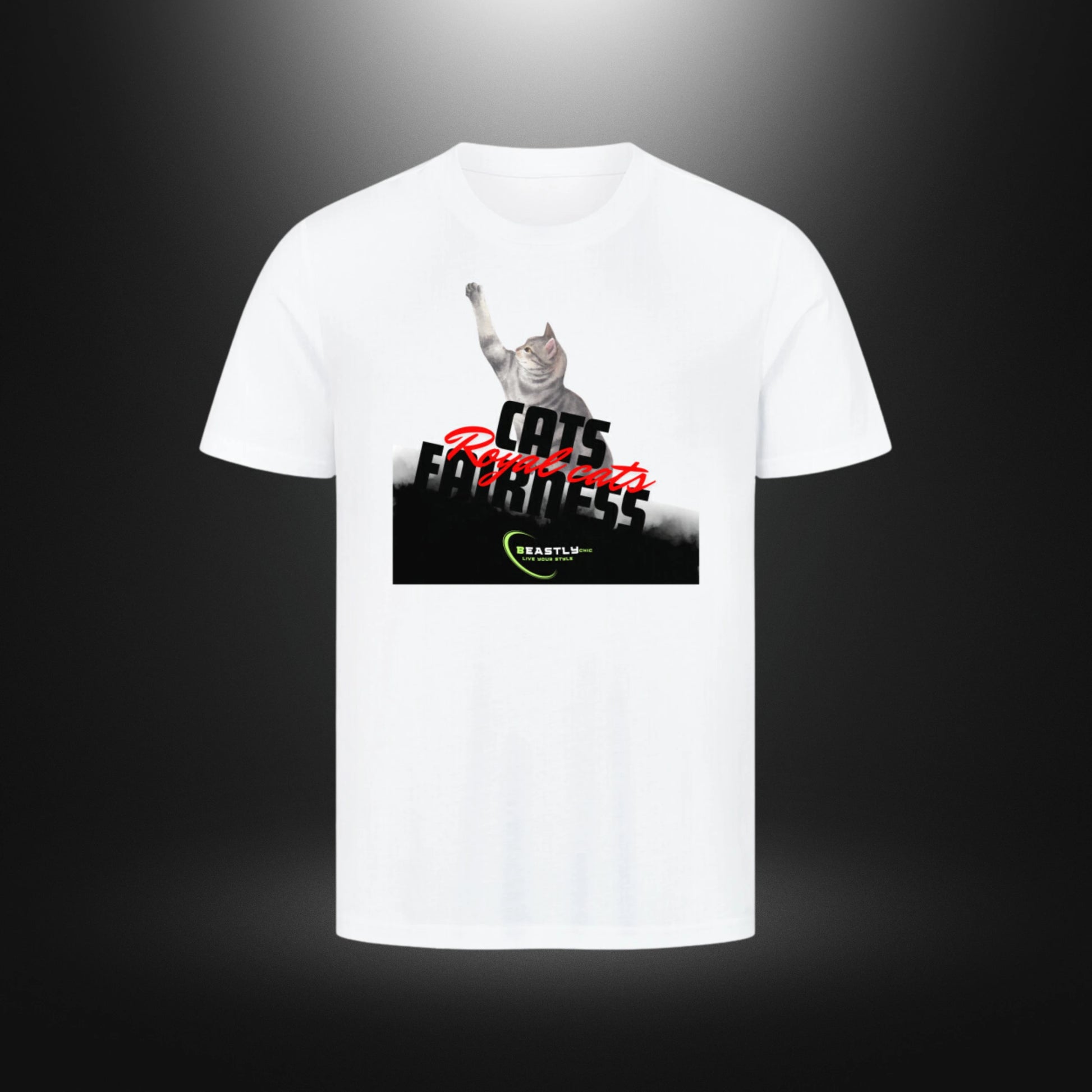 HigherBlanks Premium T-Shirt - BeastlyChic Marke CATS FAIRNESS