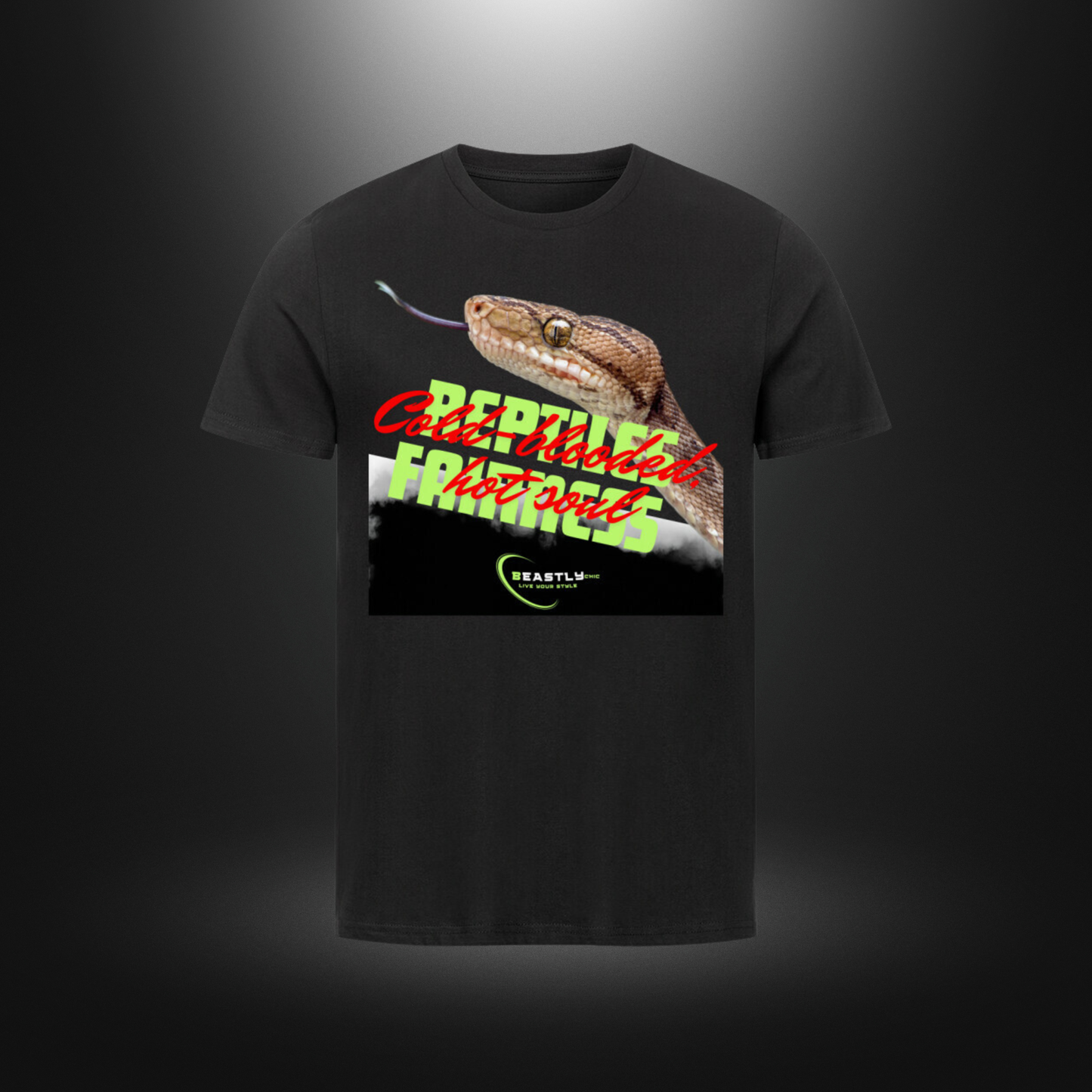 HigherBlanks Premium T-Shirt - BeastlyChic Marke REPTILES FAIRNESS