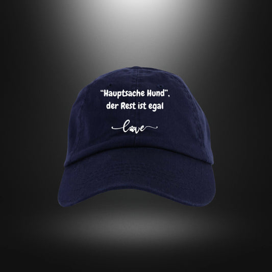 Organic Cap - Hauptsache Hund, der Rest ist egal
