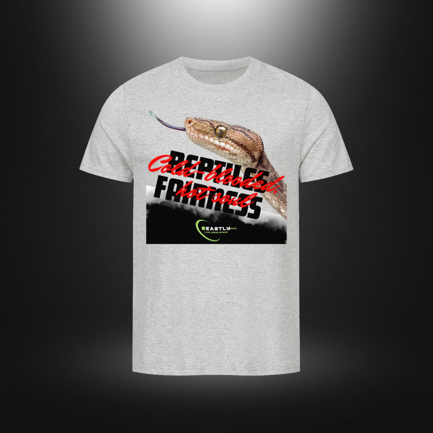 Premium Organic Shirt - Beastlychic Marke REPTILES FAIRNESS