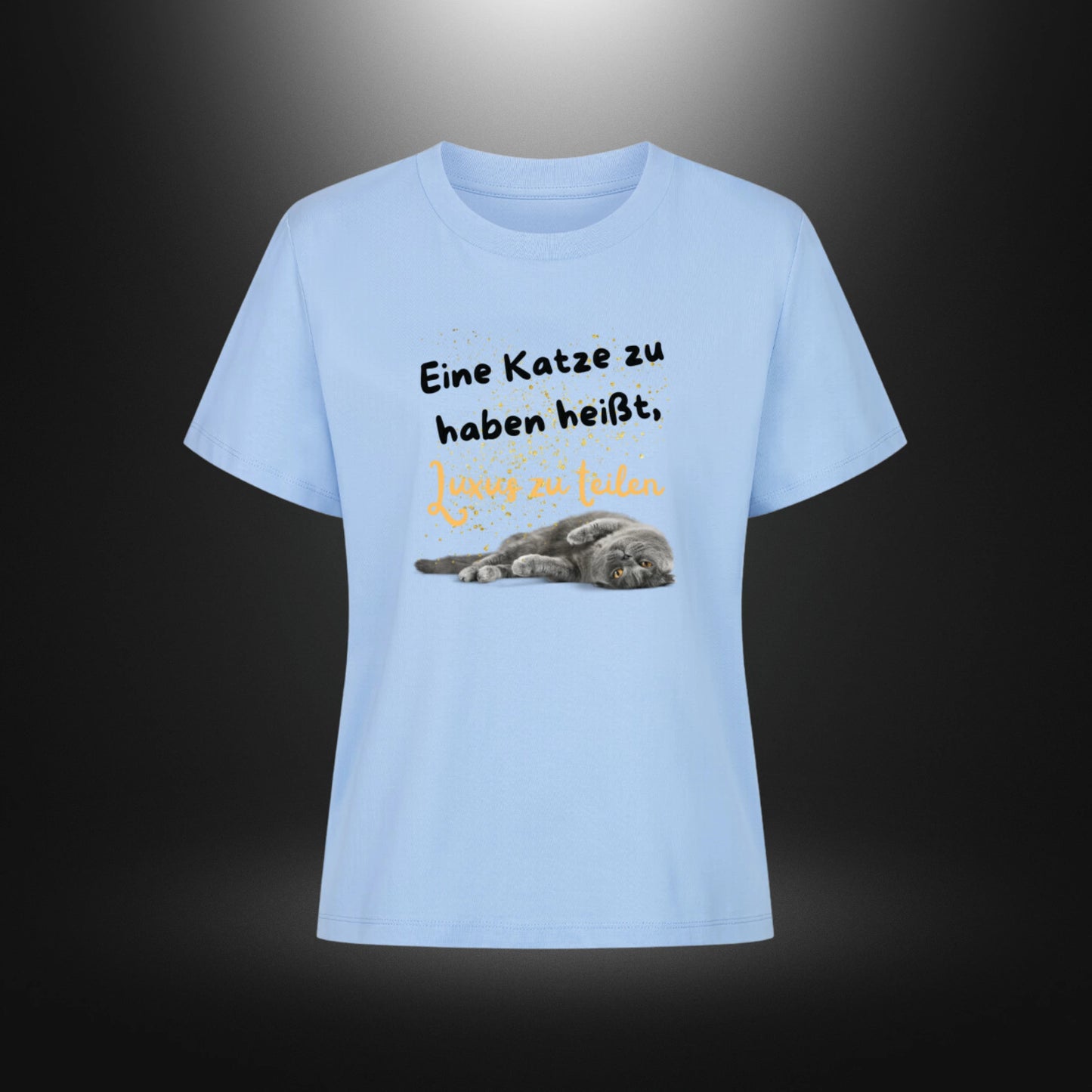 Premium Organic Shirt Women - Eine Katze zu haben heißt, Luxus zu teilen