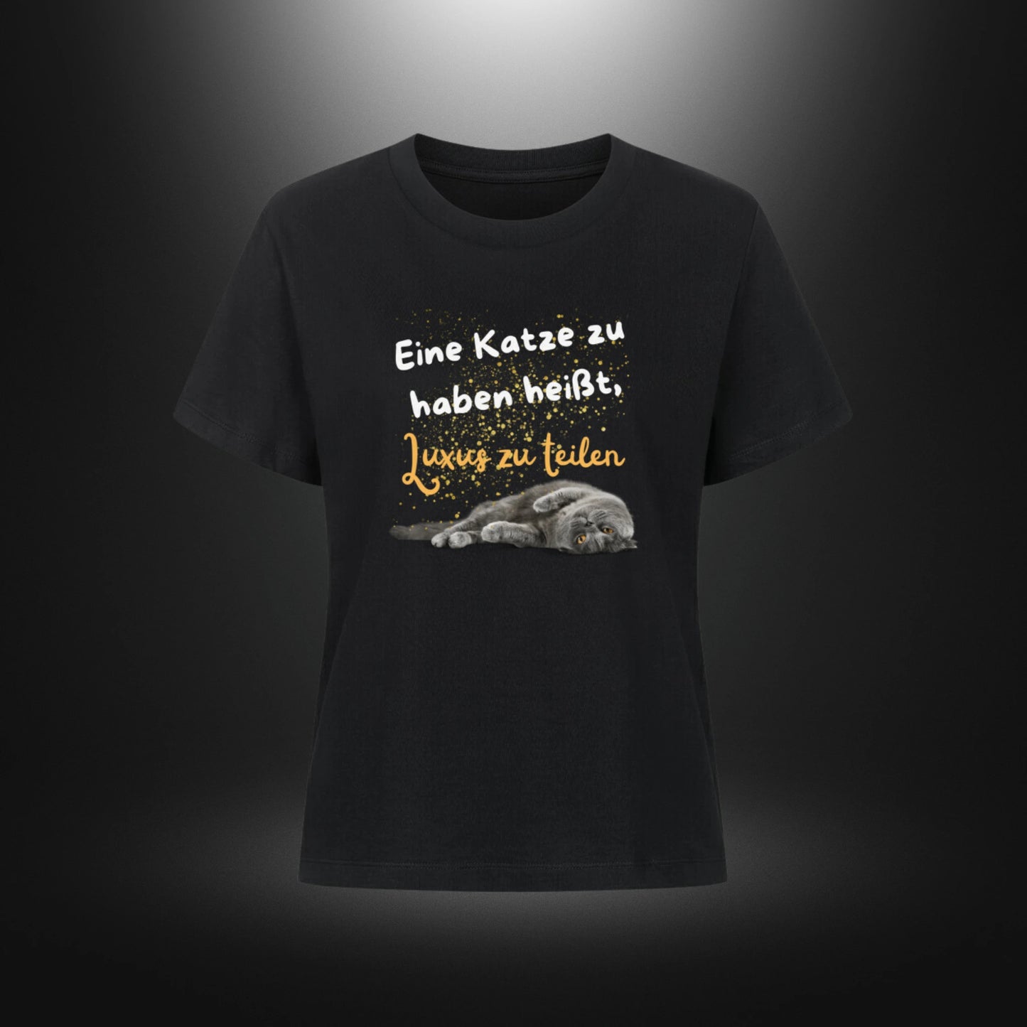 Premium Organic Shirt Women - Eine Katze zu haben heißt, Luxus zu teilen