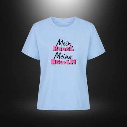 Premium Organic Shirt Women - Mein RUDEL Meine REGELN