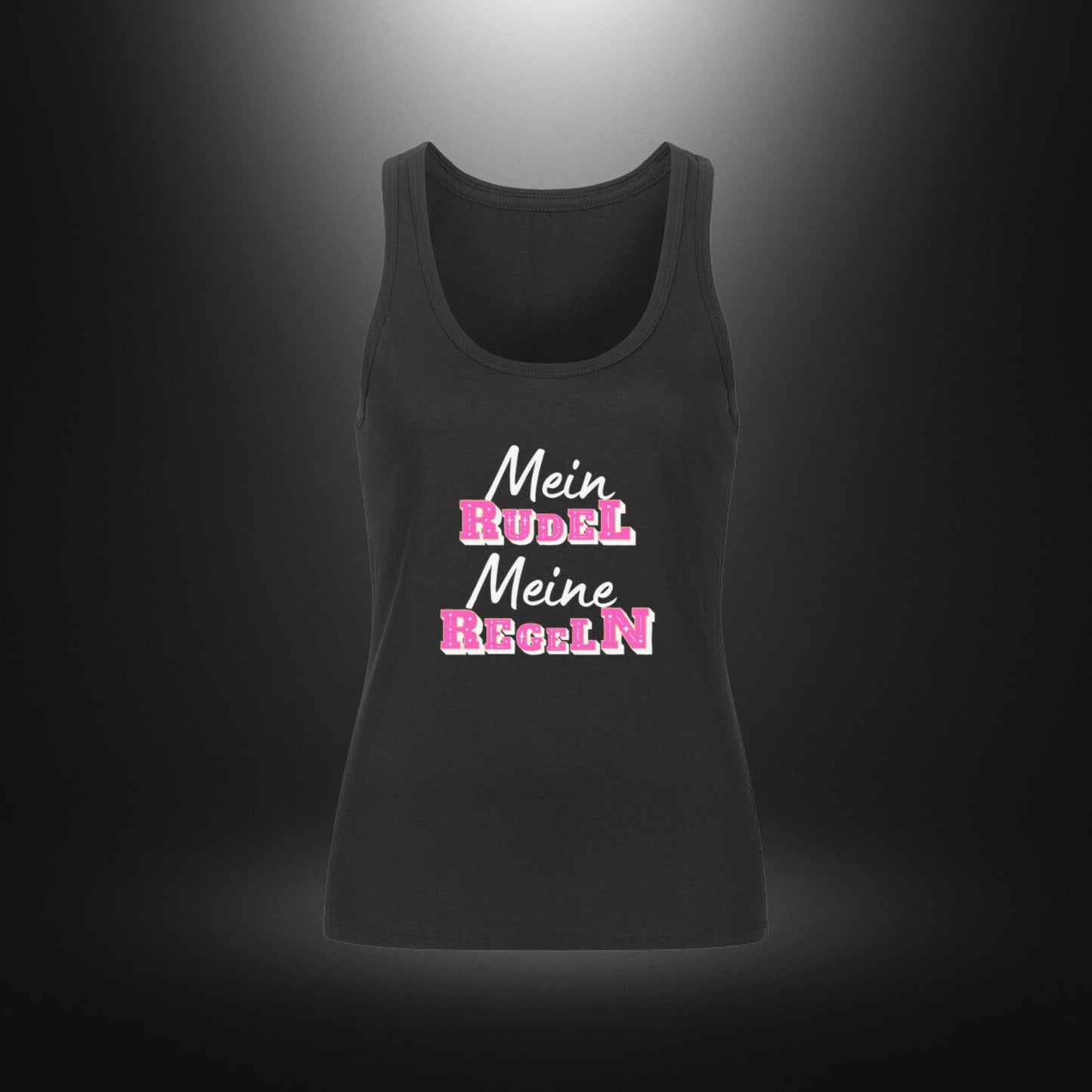 Premium Organic Tanktop Women - Mein RUDEL Meine REGELN