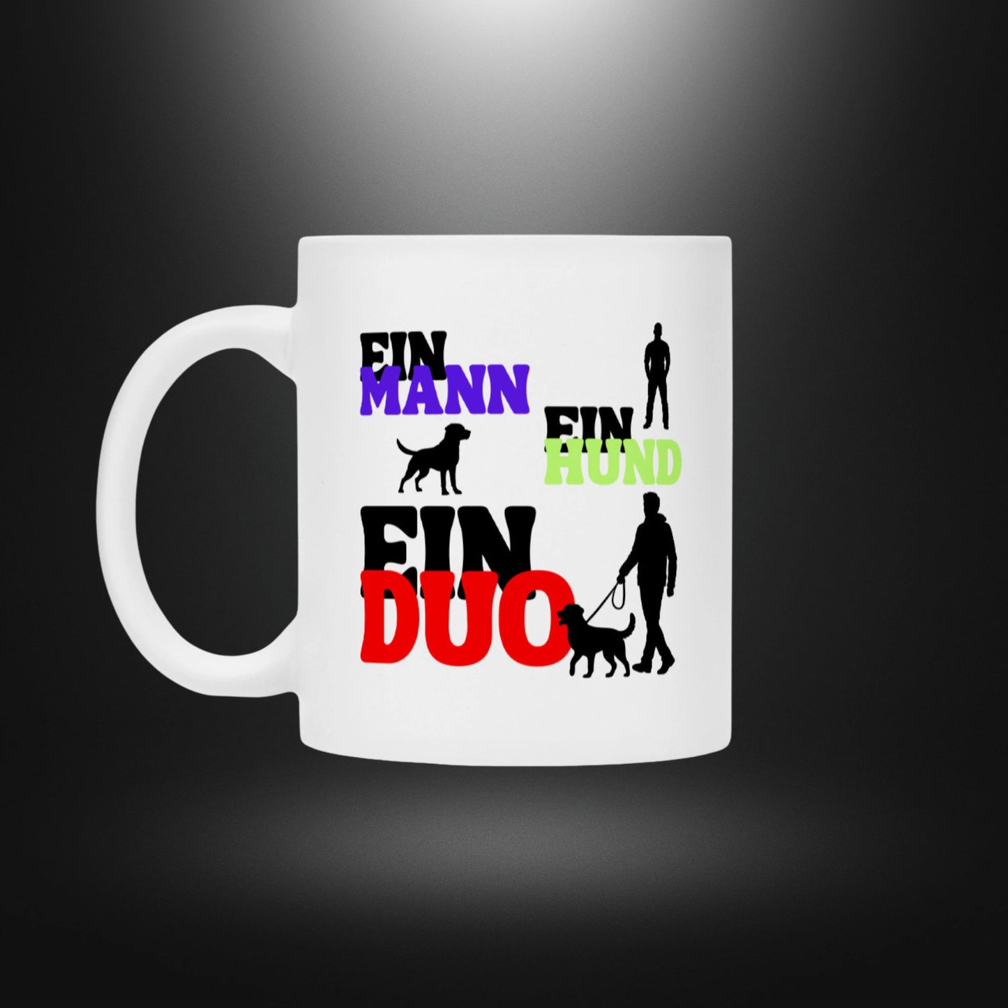 Tasse - EIN MANN EIN HUND EIN DUO