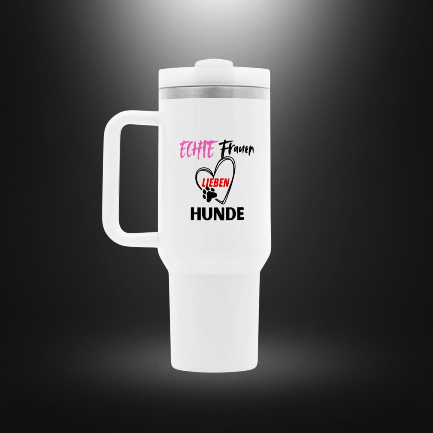Thermobecher - ECHTE Frauen LIEBEN HUNDE