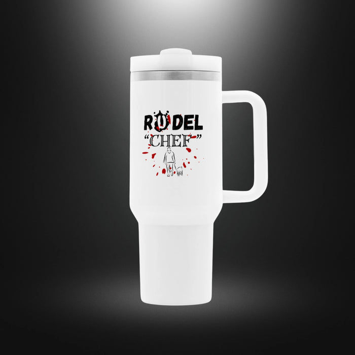 Thermobecher mit Hundemotiv „RUDEL CHEF“ – BeastlyChic