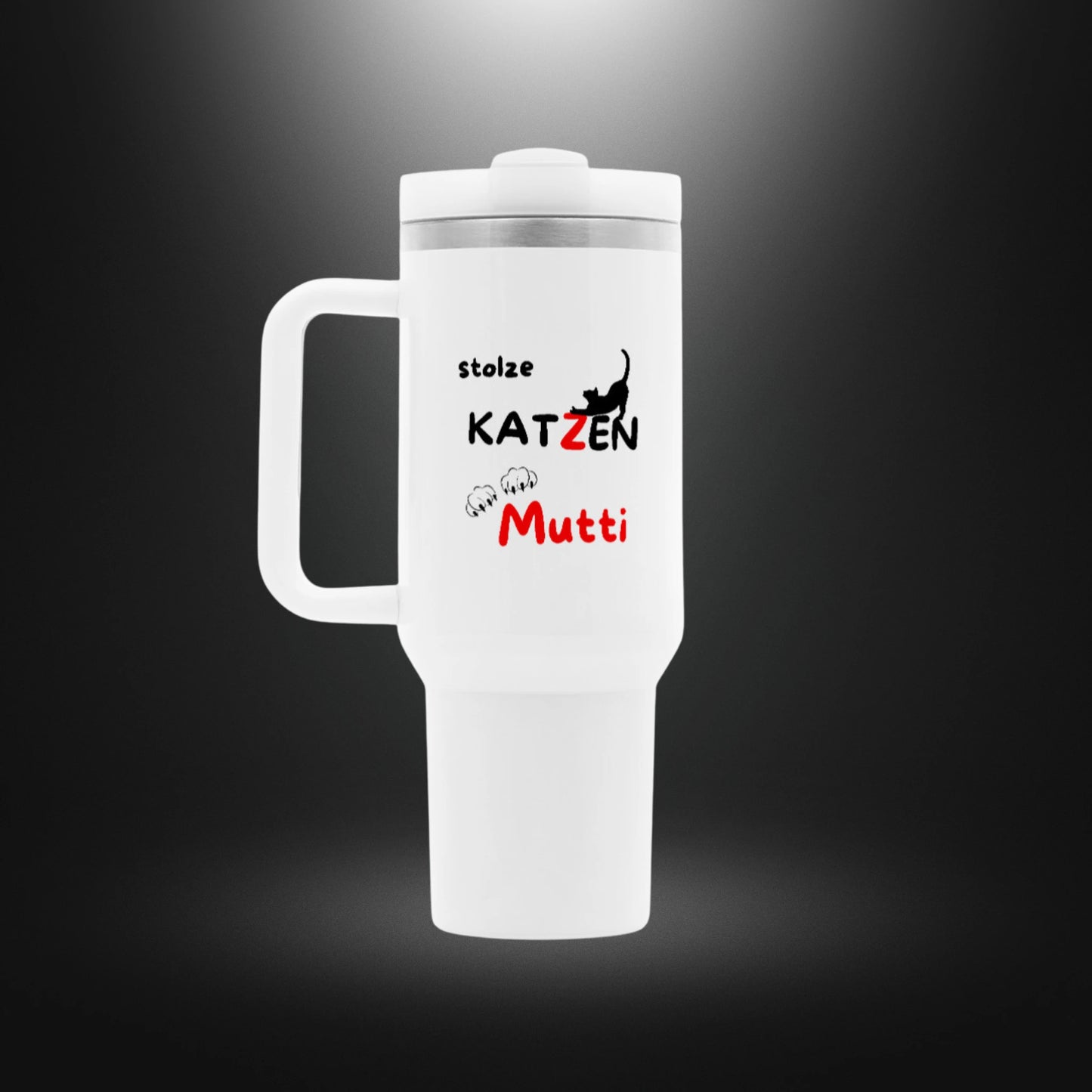 Thermobecher - stolze KATZEN Mutti