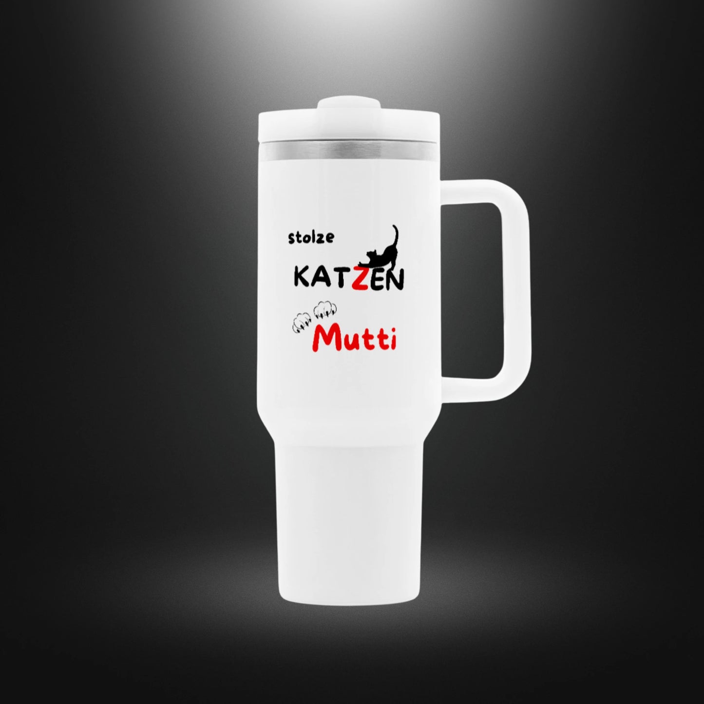 Thermobecher - stolze KATZEN Mutti