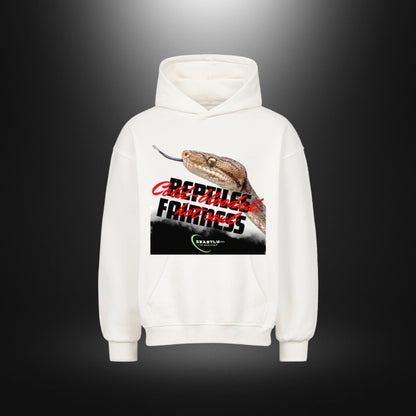 VACANCY Oversized Hoodie - Beastlychic REPTILES  FAIRNESS