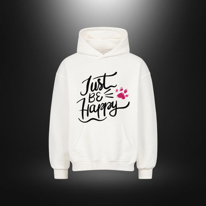 VACANCY Oversized Hoodie - Just BE Happy