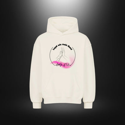 VACANCY Oversized Hoodie - Loyal wie mein Hund