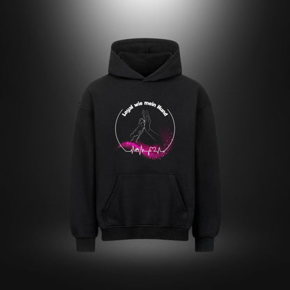 VACANCY Oversized Hoodie - Loyal wie mein Hund