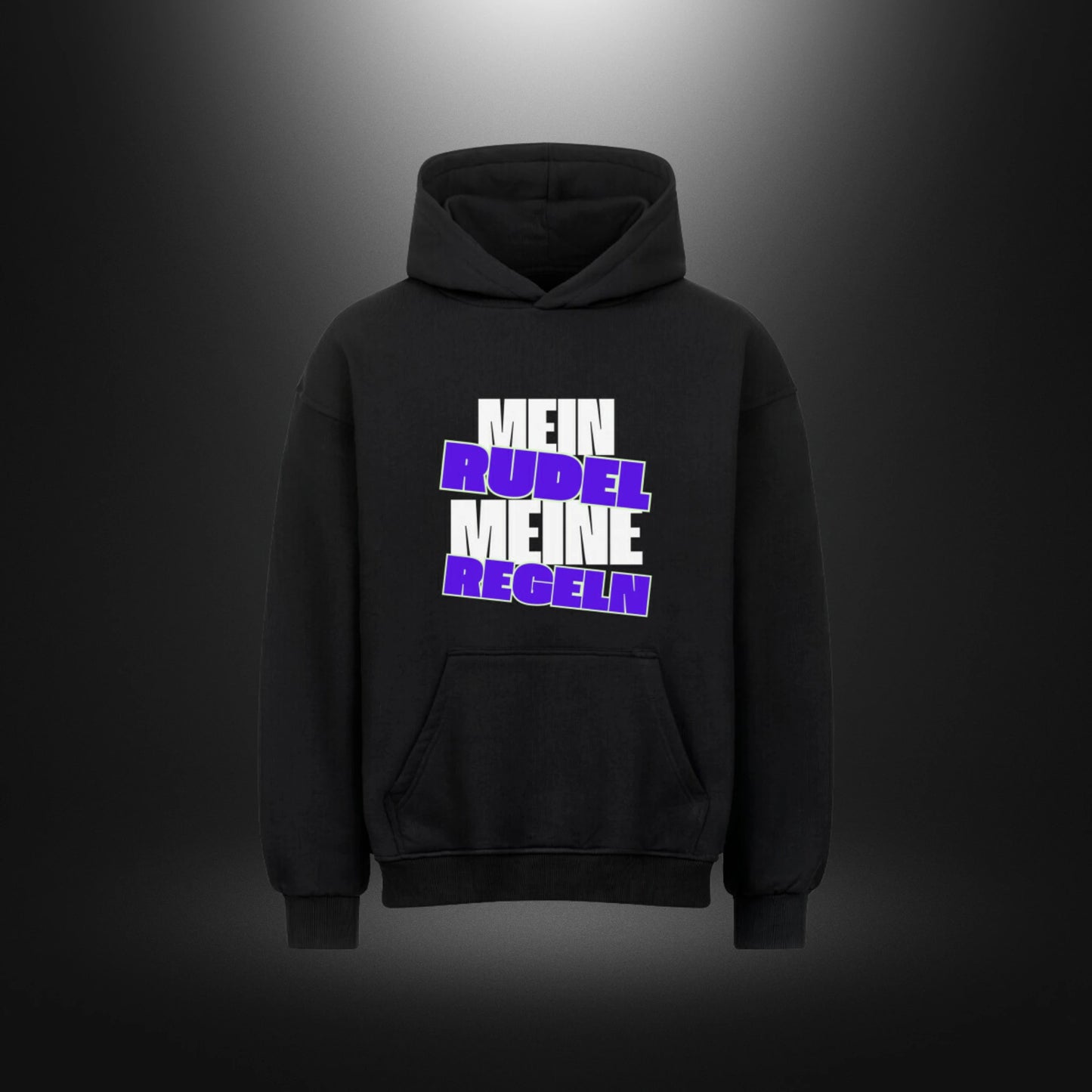 VACANCY Oversized Hoodie - MEIN RUDEL MEINE REGELN