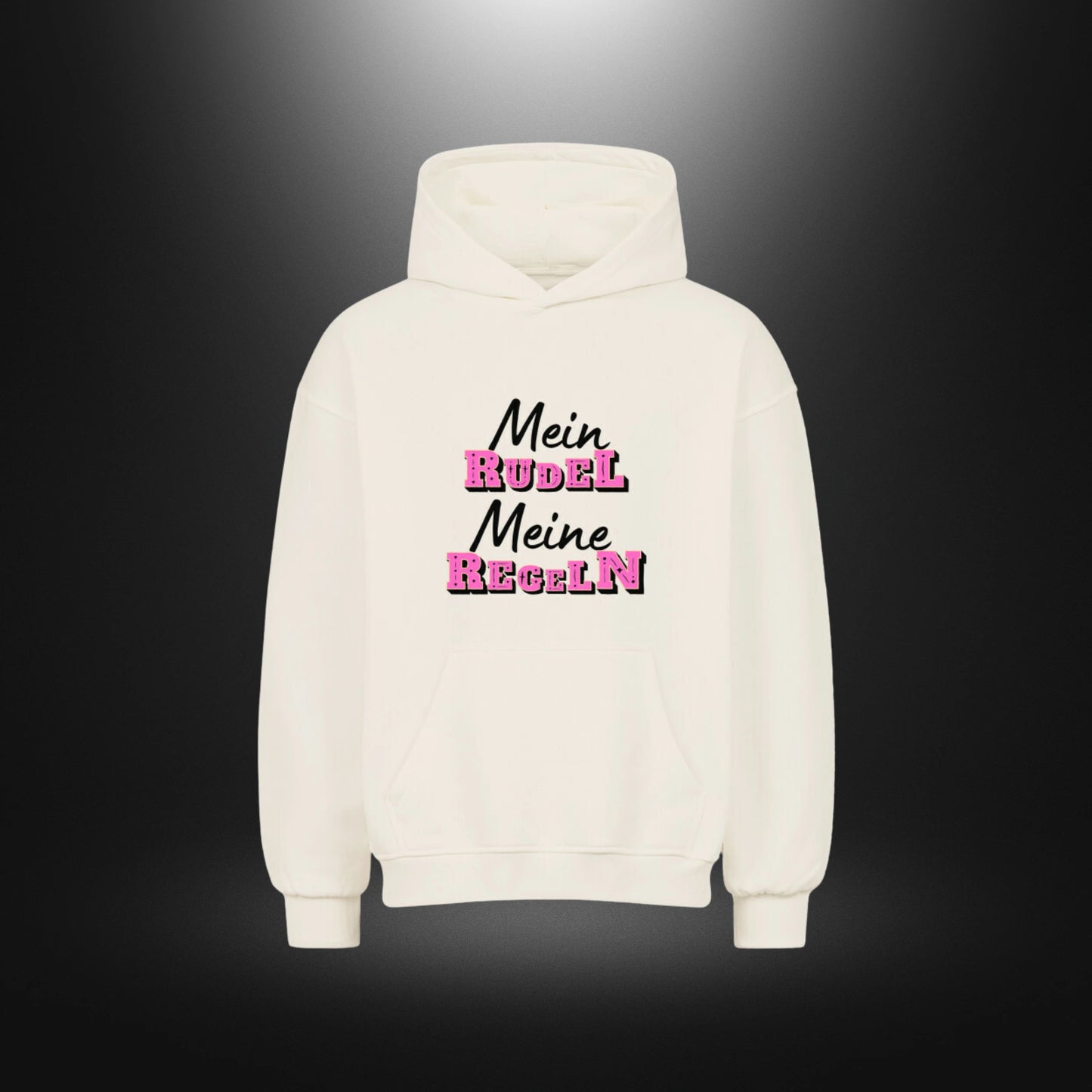 VACANCY Oversized Hoodie - Mein RUDEL Meine REGELN