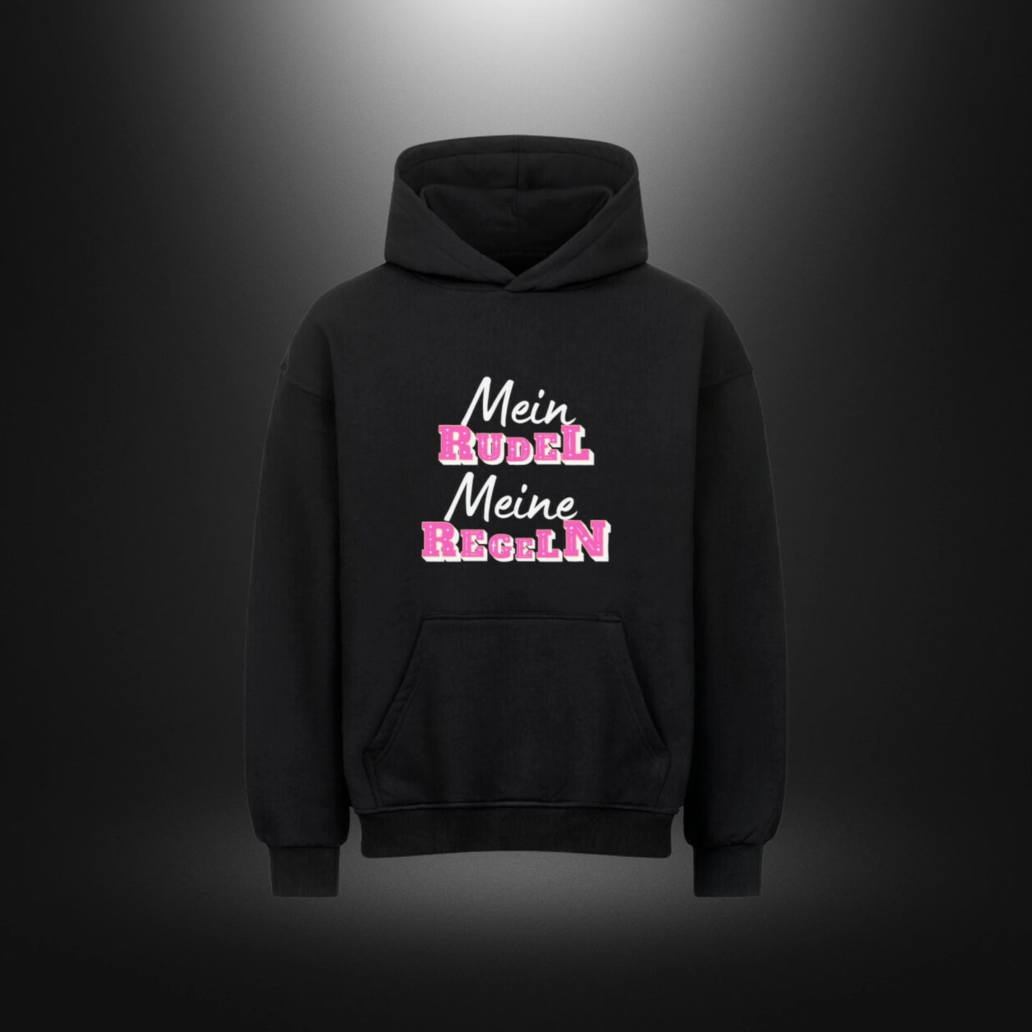 VACANCY Oversized Hoodie - Mein RUDEL Meine REGELN