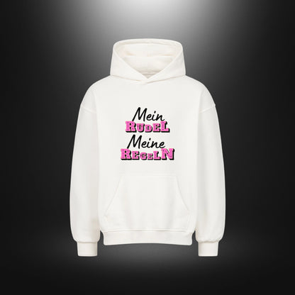 VACANCY Oversized Hoodie - Mein RUDEL Meine REGELN