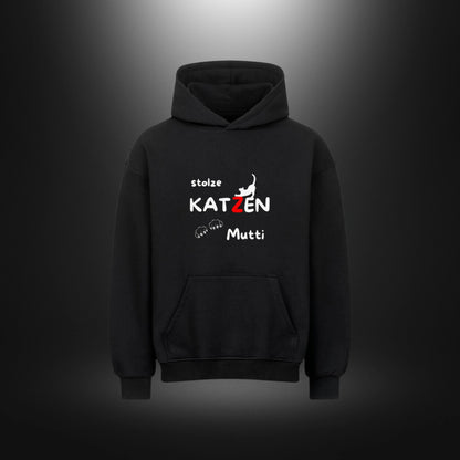 VACANCY Oversized Hoodie - Stolze KATZEN Mutti