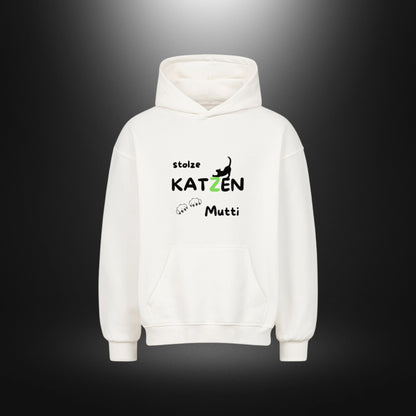 VACANCY Oversized Hoodie - Stolze KATZEN Mutti